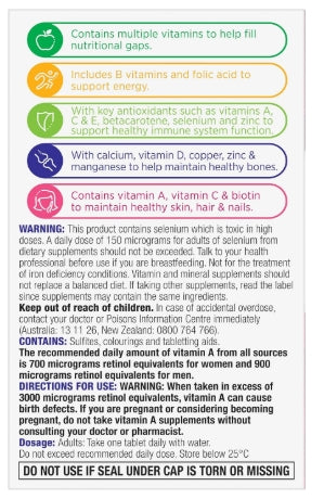 Centrum For Women, Multivitamin with Vitamins & Minerals to Support Energy, Immunity, Bone Health & Healthy Skin, 60 Tablets